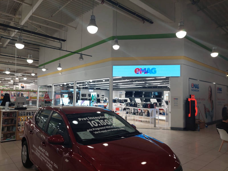 firma luminosa cu leduri