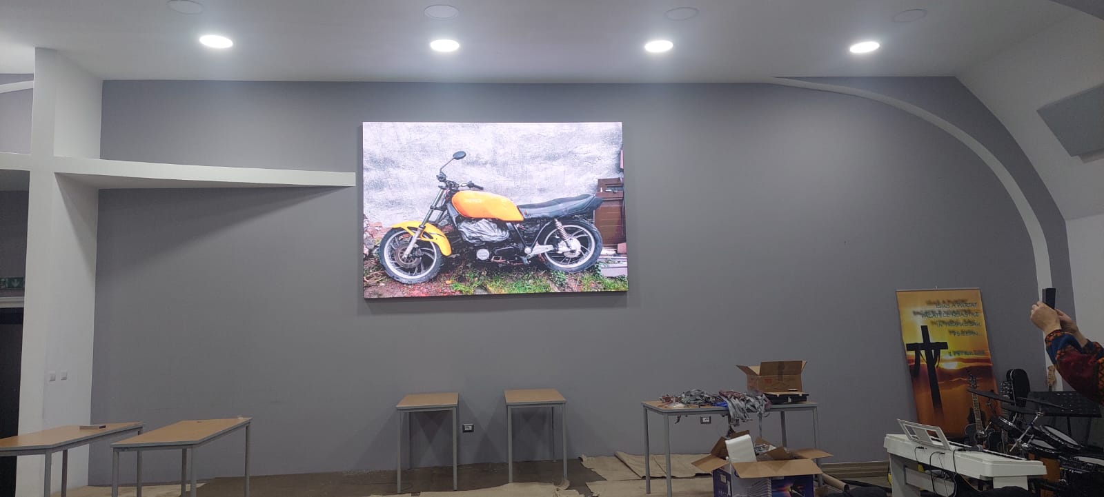 Ecrane LED pentru biserici