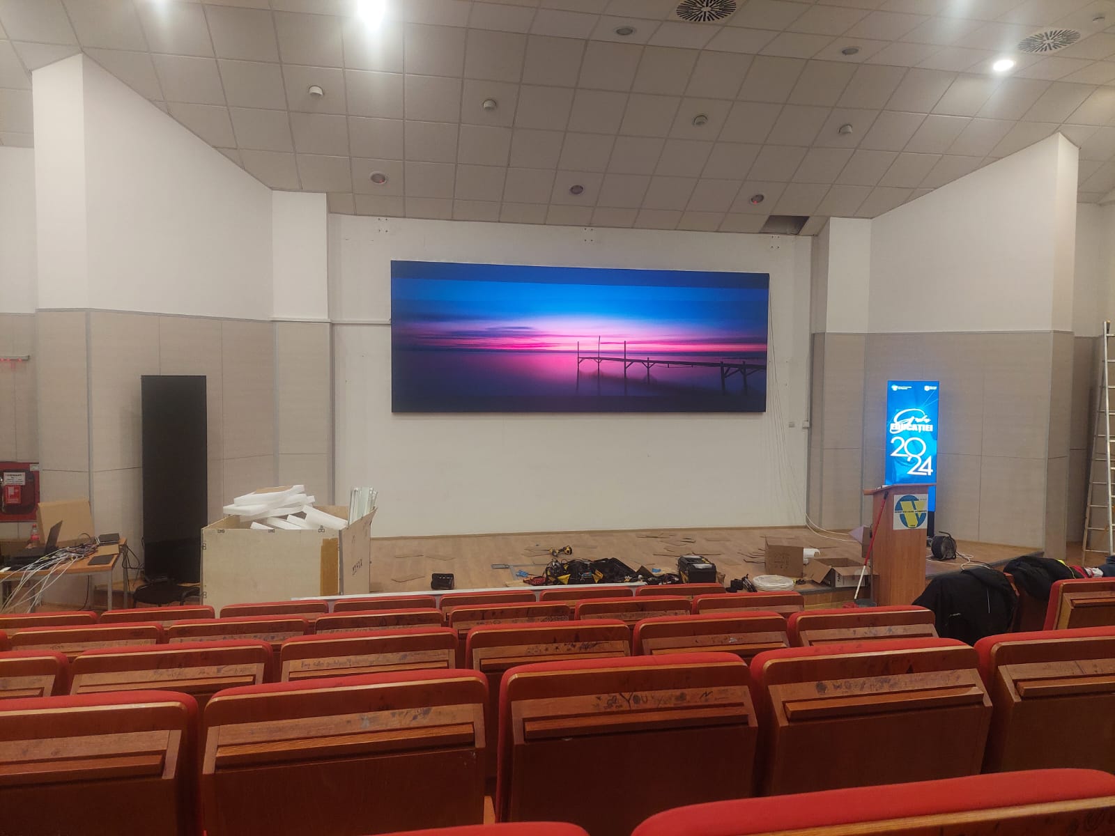 Ecran LED COB 1.5mm interior