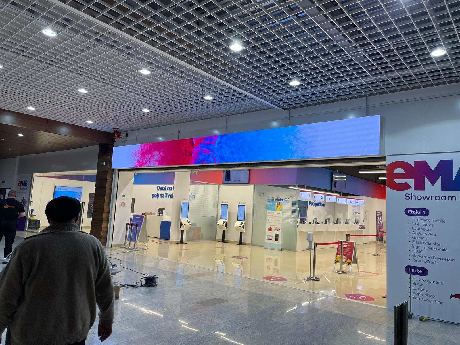 Reclame LED interior