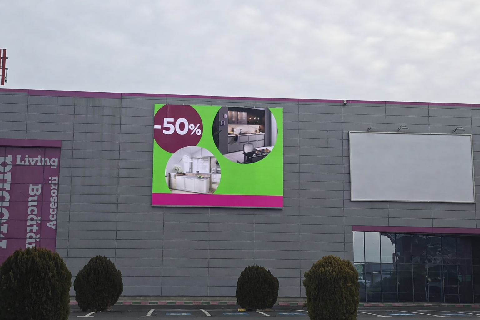 Ecran exterior LED P6.6mm