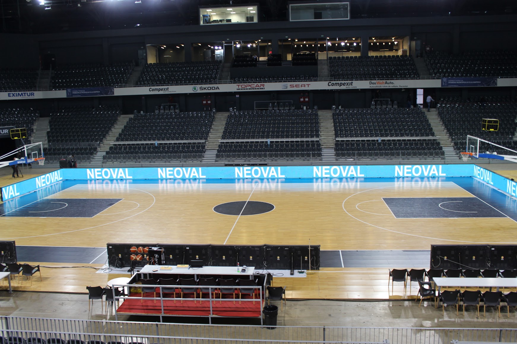 Afisaj LED pentru sali de sport