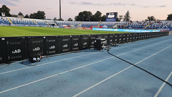 Ecrane LED stadioane fotbal