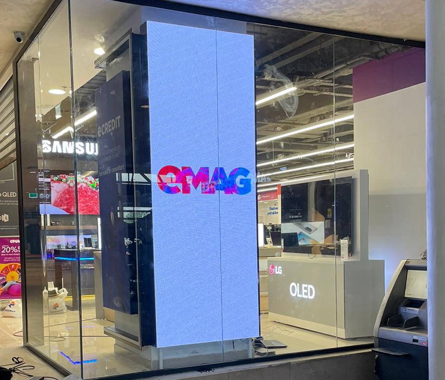 Ecran video led interior